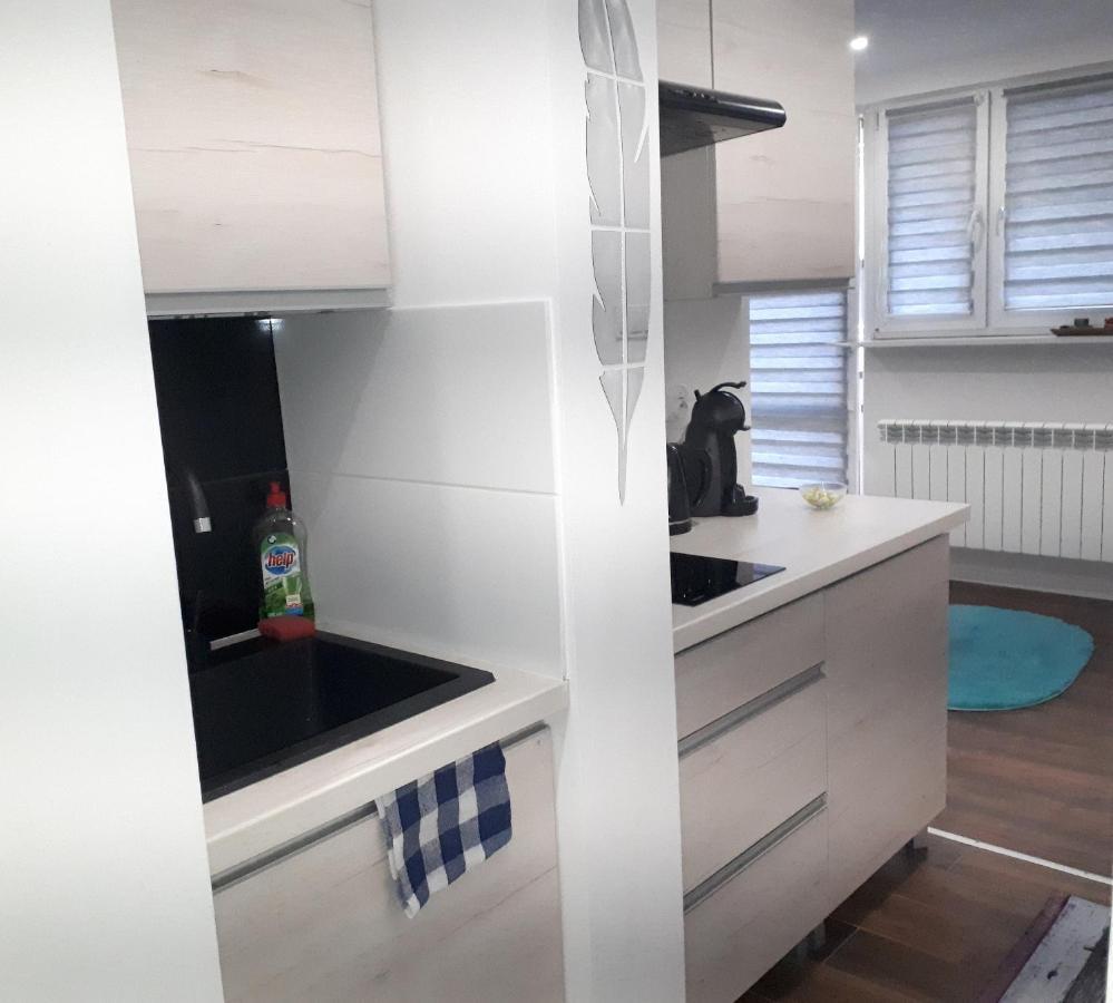 Apartamenty Centrum Mala Dwojeczka Blekitna Panoramiczna Balkonem Promenada Kielce Esterno foto